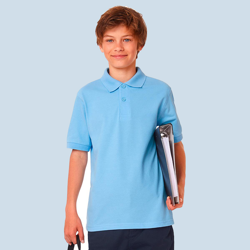 Polo Safran kids manica corta