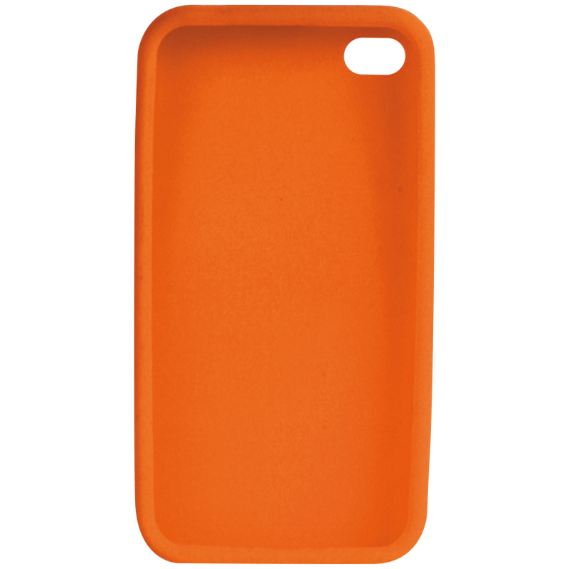 CUSTODIA IN SILICONE COLORATO PER iPhone4