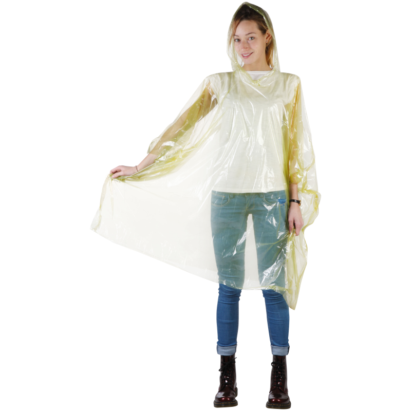 Poncho impermeabile in PVC