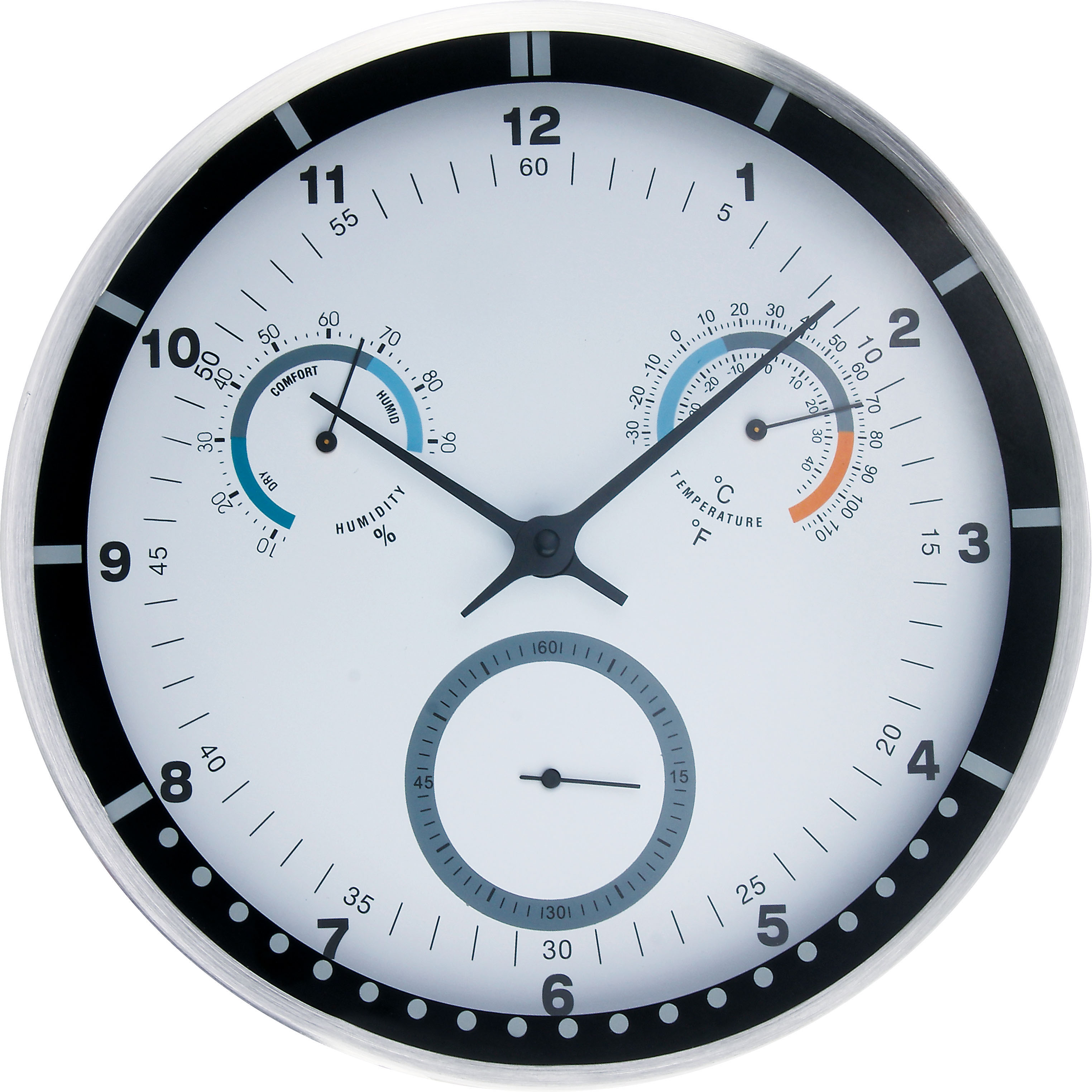 orologio da parete, orologio in alluminio,