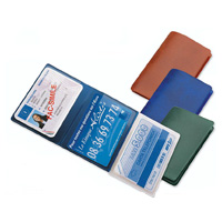 Portapatente - Portacarte di Credito in PVC effetto pelle
