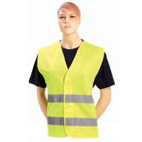 Gilet fluorescente di sicurezza