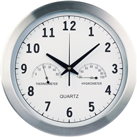 Orologio da parete con termometro ed igrometro