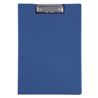 Portablocco rigido con pinza metallica e tasca interna